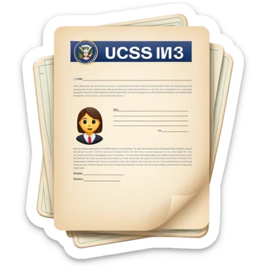 "USCIS I-130 Approval" sticker