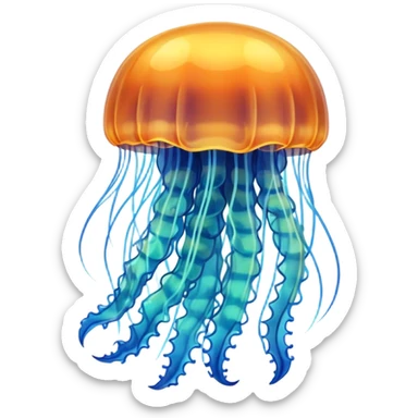 Jellyfish sticker