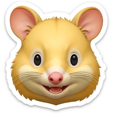 Piper O’Possum The Yellow Possum (Nick Jr) sticker