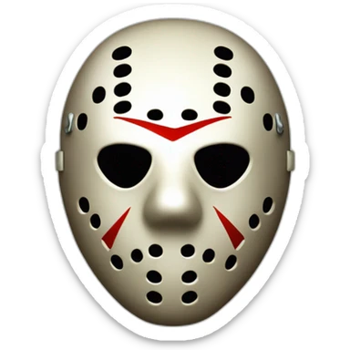 Jason voorhees sticker