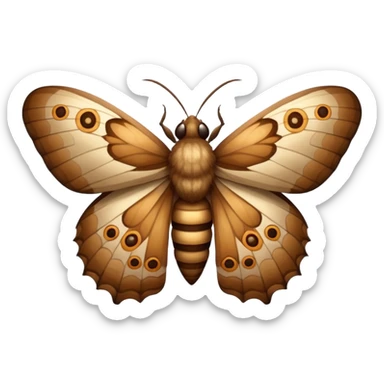 moth sticker