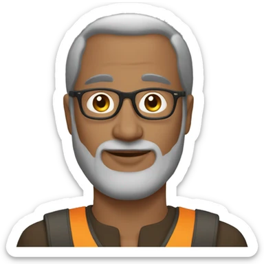 Iman gadzhi man sticker