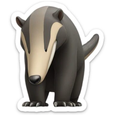 Giant anteater sticker