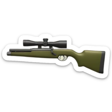 Olive shooting ally sticker