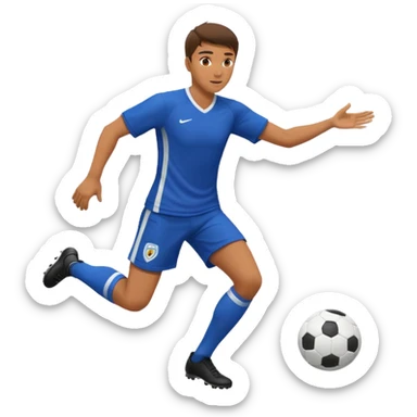 soccer mentor demonstrating a move sticker