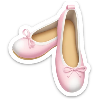 Ballerina shoes ￼ sticker