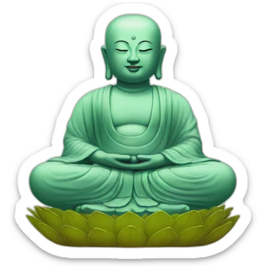 Buddha sticker