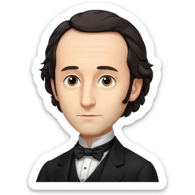 Felix Mendelssohn composer sticker