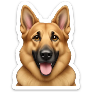 Berger allemand sticker