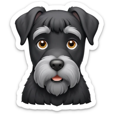 Giant schnauzer sticker