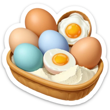 hobby baking ingredients sticker