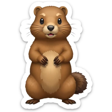 Groundhog-Pokémon (full body) sticker