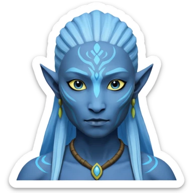 A na'vi (metkayina clan) sticker
