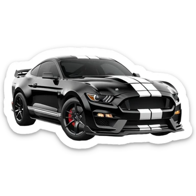 Ford Mustang Shelby GT500 perfect view sticker