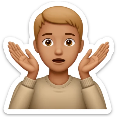 two hands gesturing a choking motion with no person included  sticker