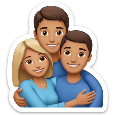 flirty couples sticker