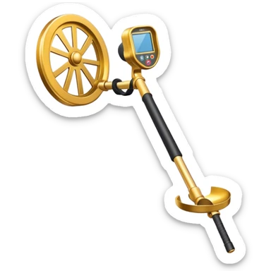 Metal detector emoji sticker