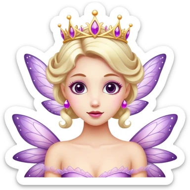 sugar plum fairy sticker