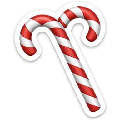 candycane sticker