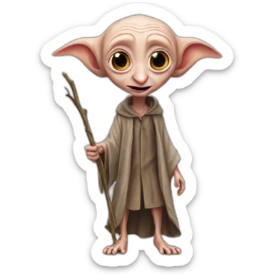 Dobby Harry potter sticker