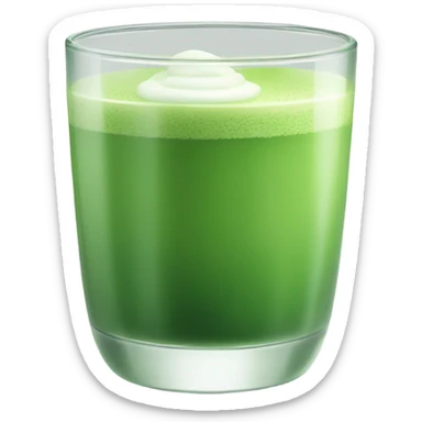 Matcha drink sticker
