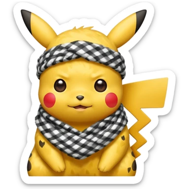 Pikachu arabic sticker