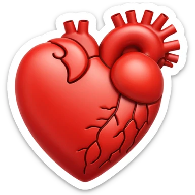 Recortar ao redor do coração sticker