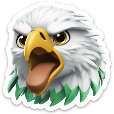 Eagles super bowel sticker