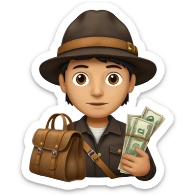 Ladrón  - Boliviano sticker