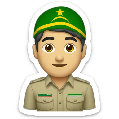 Azad Kashmir flag emoji  sticker