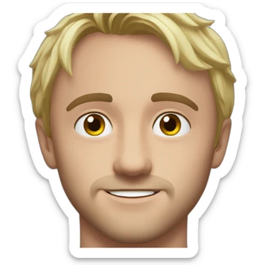 Tom felton sticker