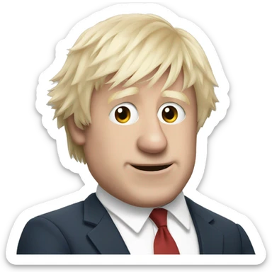 boris johnson sticker