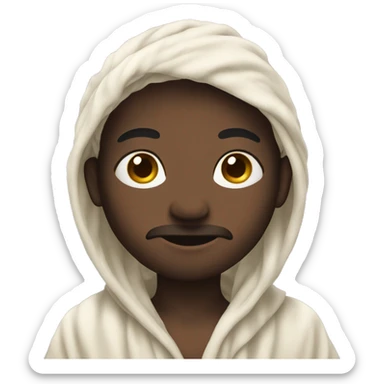 After a bath sticker