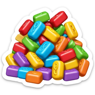 Candy sticker