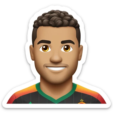 galatasaray forması giymiş ronaldo sticker