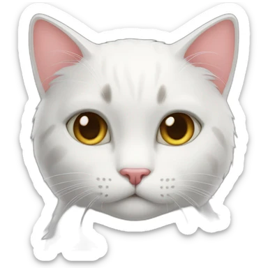 cat cat furry sticker