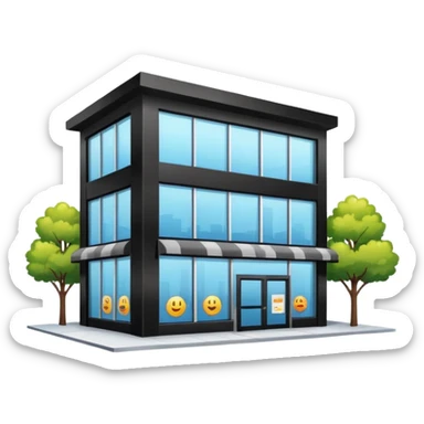 shop of comercial center sticker