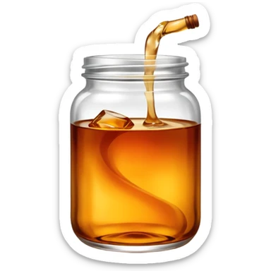 scotch whisky in the jar sticker