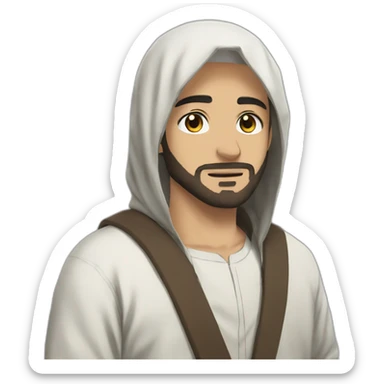 Brokenheart islamic bou, anime sticker