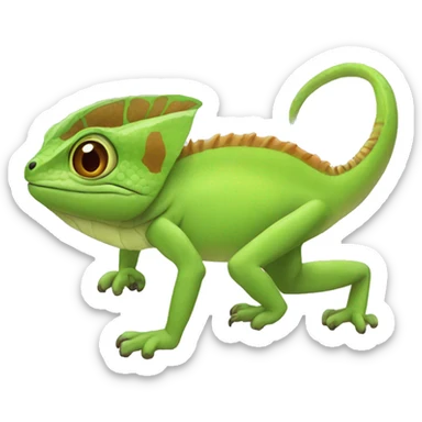 camaleon sticker