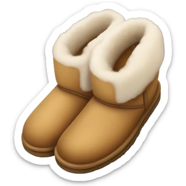 UGG slippers  sticker