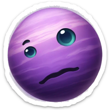 neptune planet sticker