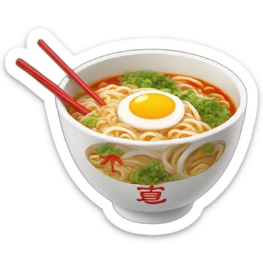 spicy ramen sticker