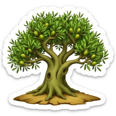 Olive trees sticker