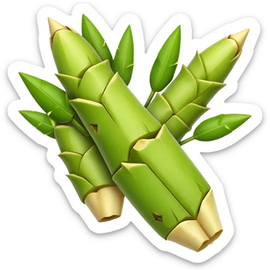 bamboo shoots sticker