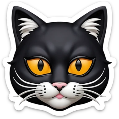 maścara de gato sticker