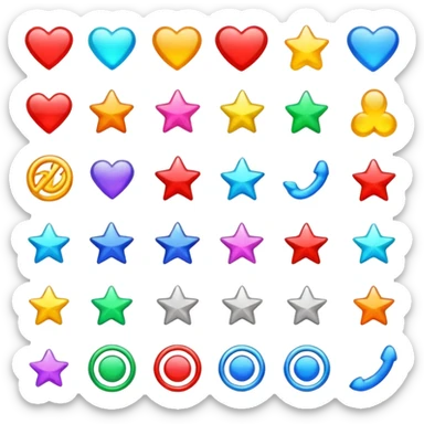 Generate an emoji of 999 symbols sticker