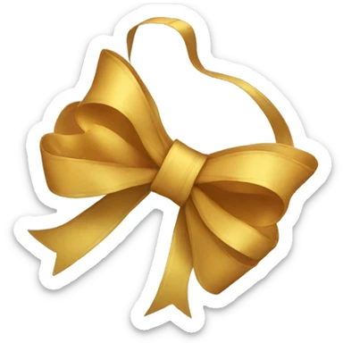 Bow sticker