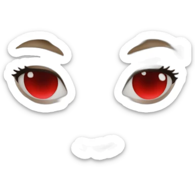 Taylor Swift red lips sticker