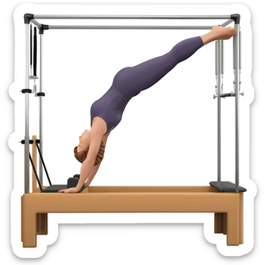 pilates bridge sticker